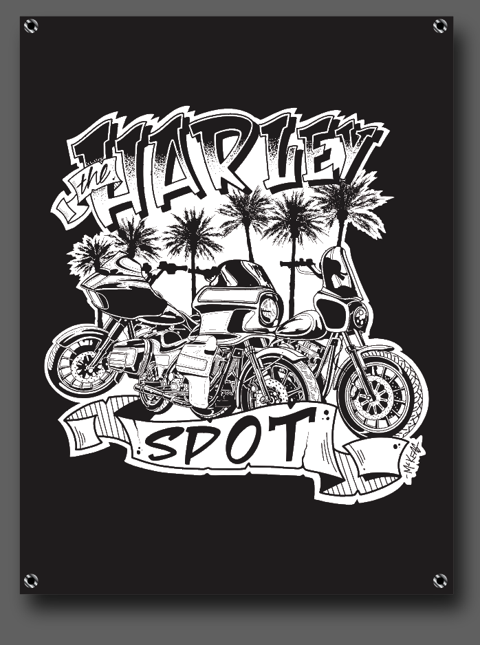 The Harley Spot Triple Threat Shop Banner